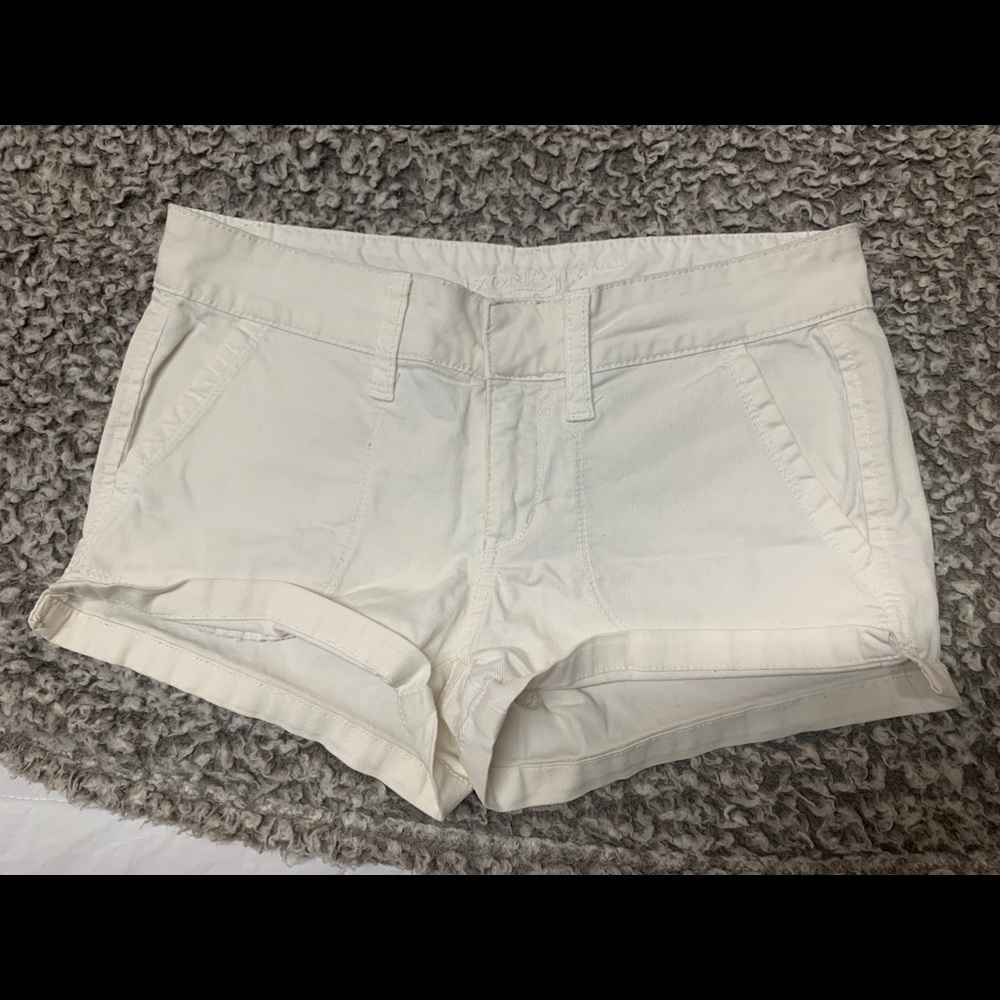 Arizona White Denim Shorts
